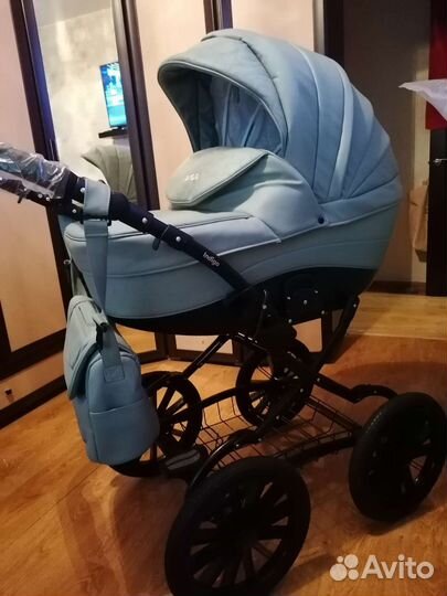 Коляска 2 в 1 индиго