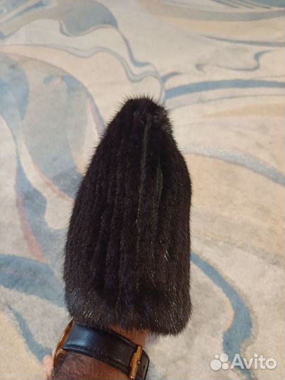 Шапка норковая женская