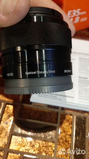 Объектив Sony a E35mm F1.8 OSS 49mm SEL35F18