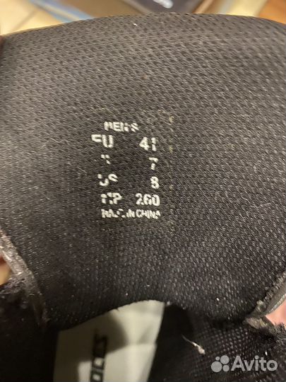 Коньки мужские, хоккейные, черные, р. 41 (26 см)