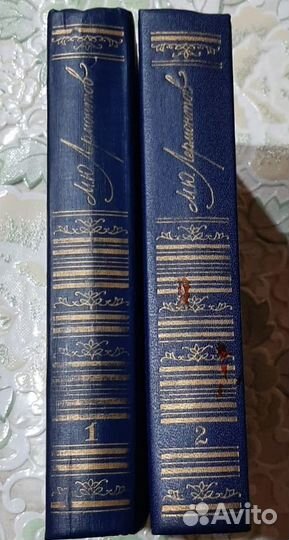 Лермонтов книги 2тома