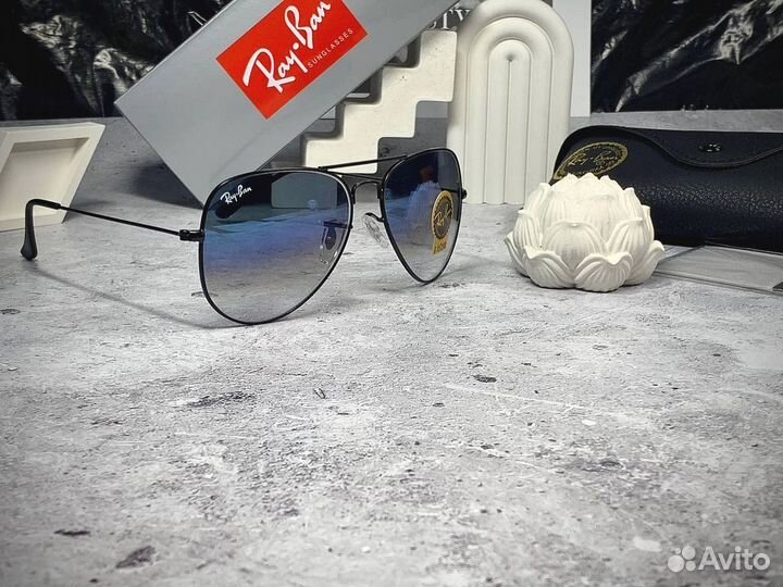 Очки Ray Ban Aviator синий