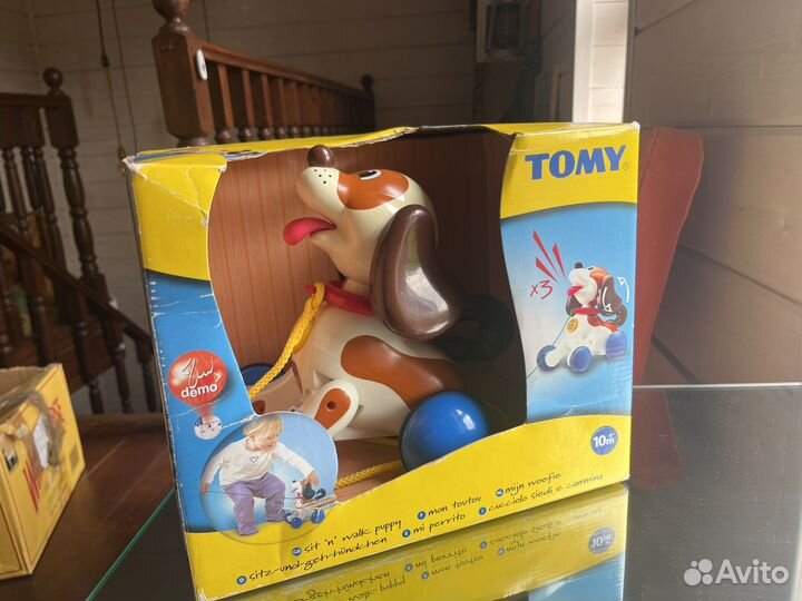 Tomy игрушки собачка