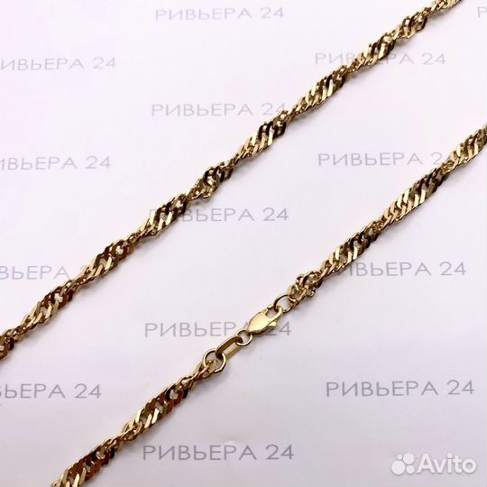Золотая цепь 750 пробы
