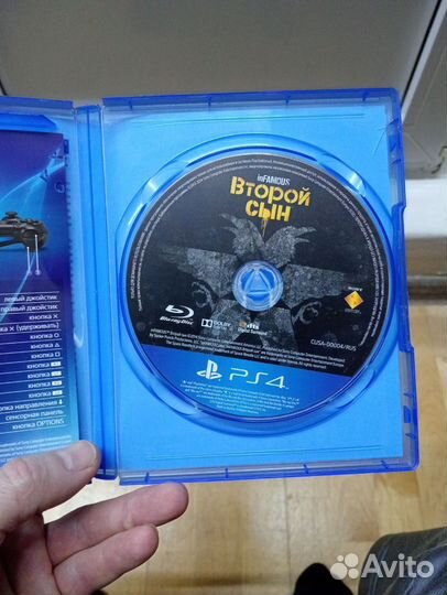 Диск inFamous Second son(рус)