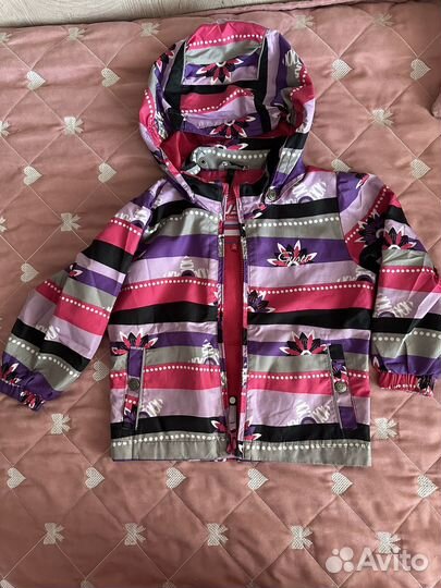 Gusti ветровка 92 р и флисовая кофта