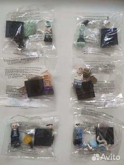 Lego Naruto Наруто фигурки коллекция