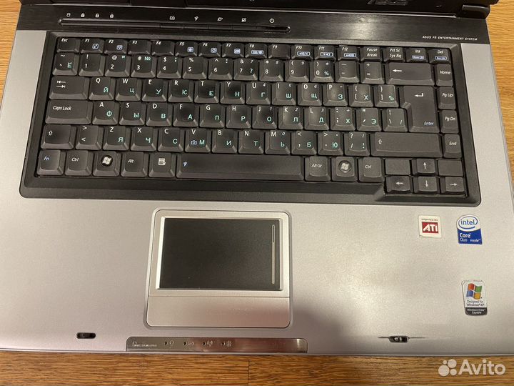 Ноутбук asus x50v + мышка + сумка