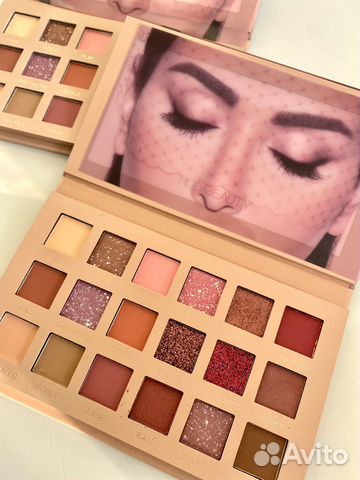 Палитра нюдовых теней
