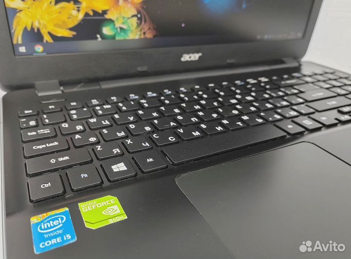 Игровой Acer Ноутбук процессор i5 2 видеокарты