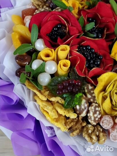 Съедобный букет сухофрукты