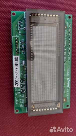 VFD вакуумный флуоресцентный дисплей