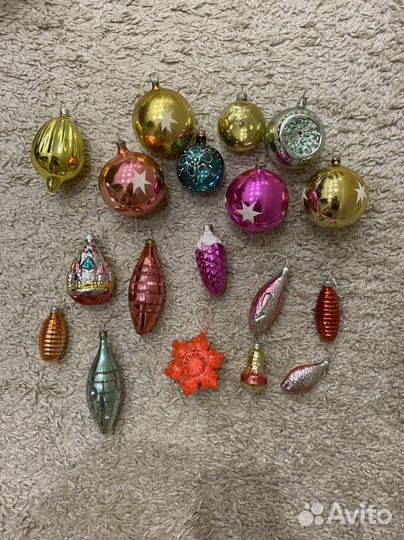 Елочные игрушки СССР