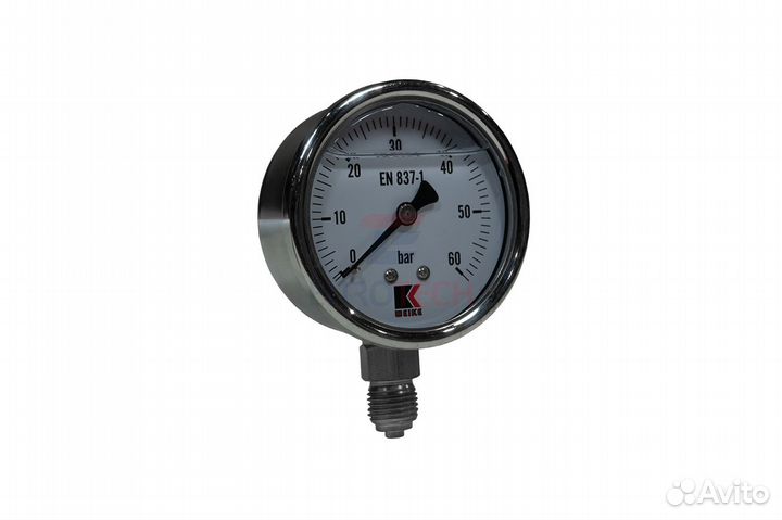 Манометр wkpss063 60 bar 1/4BSP (M635RL 0/60 BAR)