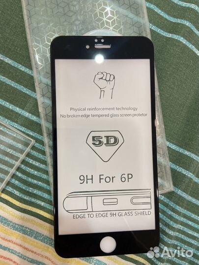 Защитное стекло iPhone 6 plus
