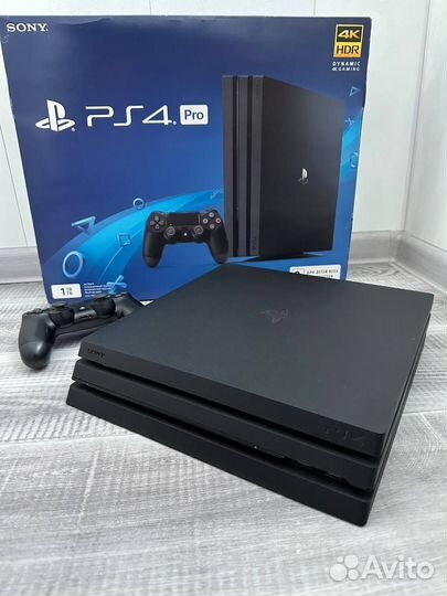 Игровая приставка ps4 pro 1tb