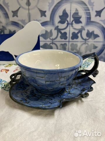 Чайная пара авторская керамика