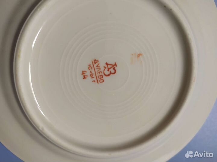 Дулево десертная тарелка Сирень