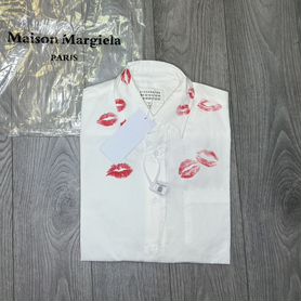 Рубашка Maison Margiela Kiss (с поцелуями)