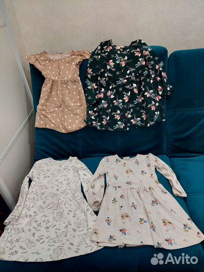 Вещи пакетом для девочки 110-122