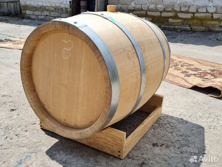 Деревянная бочка для вина дуб 50 л
