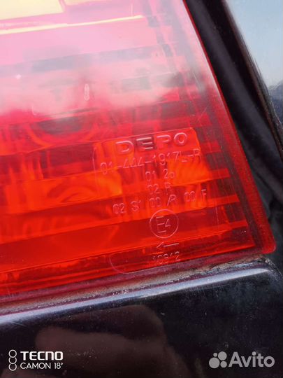 Задний левый фонарь Bmw 5 e39