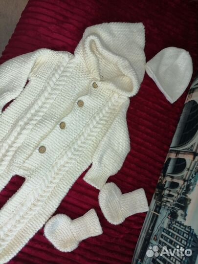 Вязаный комбинезон