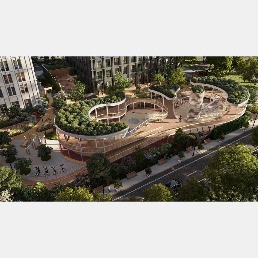 Квартира-студия, 22,9 м², 20/44 эт.