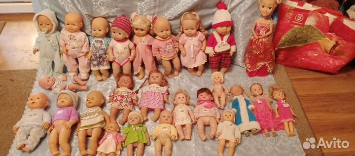 Куклы, пупсы разные
