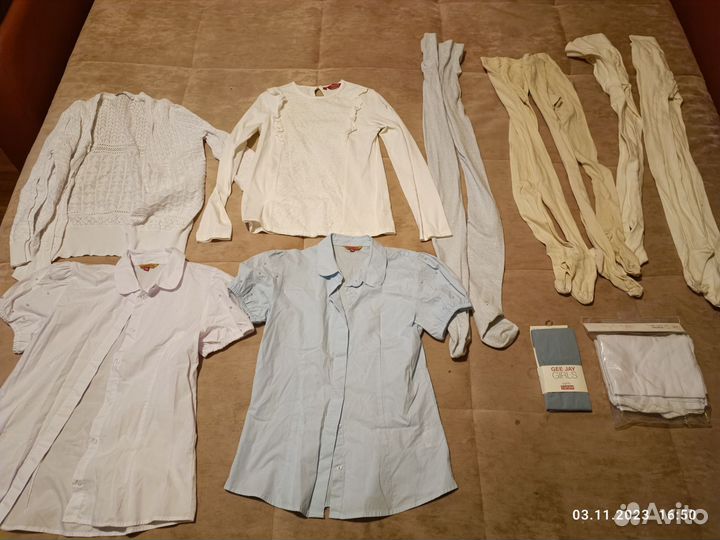 Вещи на девочку р. 158 (2 пакета)