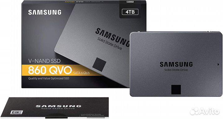 SAMSUNG 860 QVO 4TB 2.5 Inch SATA III Internal SSD
