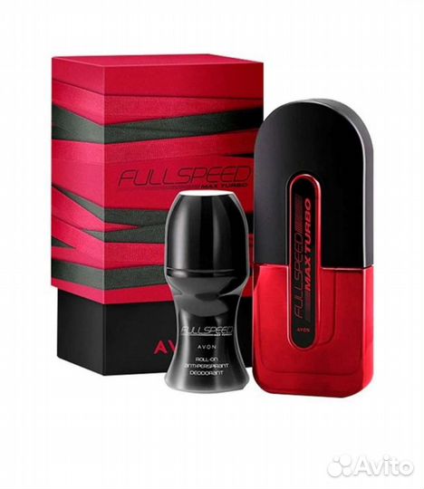 Набор Full Speed Max Turbo для мужчин Эйвон