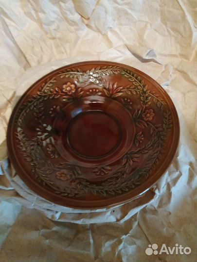 Керамические блюда времен СССР