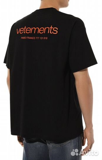 Мужская футболка vetements (Арт.76872)