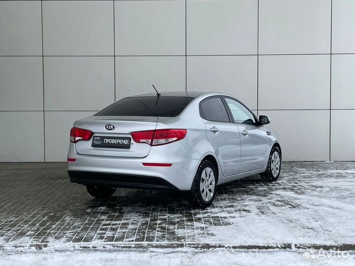 Kia Rio 1.4 МТ, 2015, 156 401 км