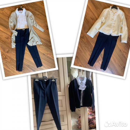 Школьная форма синяя 128-134