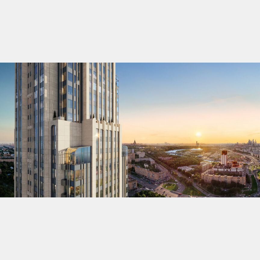 3-к. квартира, 98,9 м², 51/75 эт.