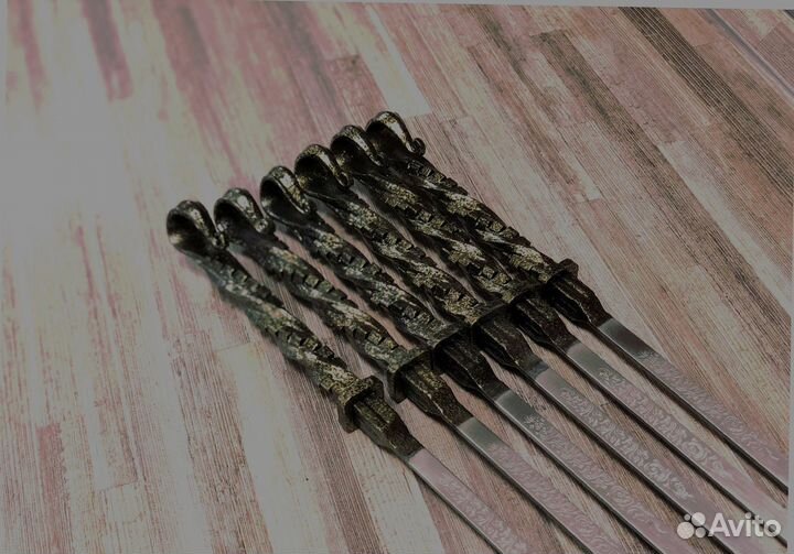 Шашлычный набор / подарок мужчине / шампура