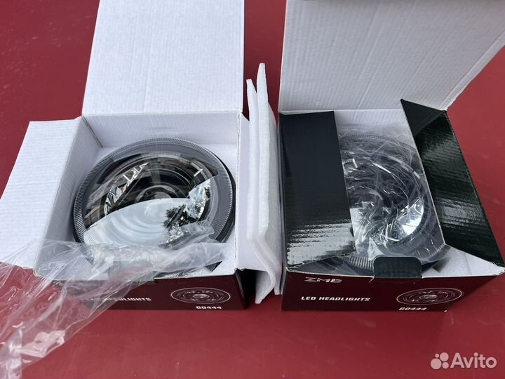 Мощные bi LED фары на ниву