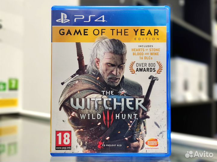 Ведьмак 3 Игра Года (PS4) Рус субтитры