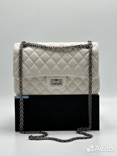 Сумка женская белая Chanel Новая *Lux
