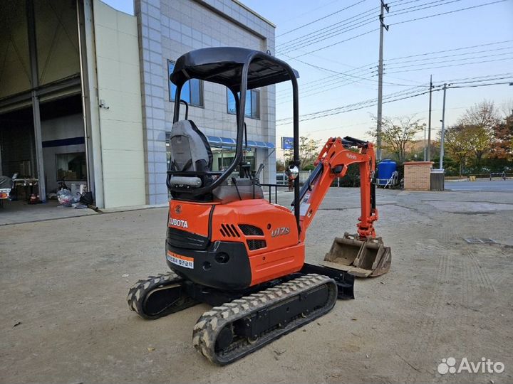 Мини-экскаватор Kubota U17, 2017