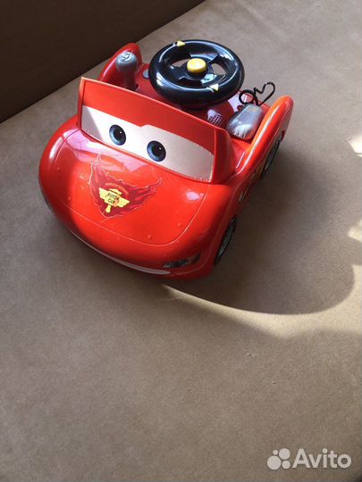 Игрушка звуковая интерактивная руль тачки