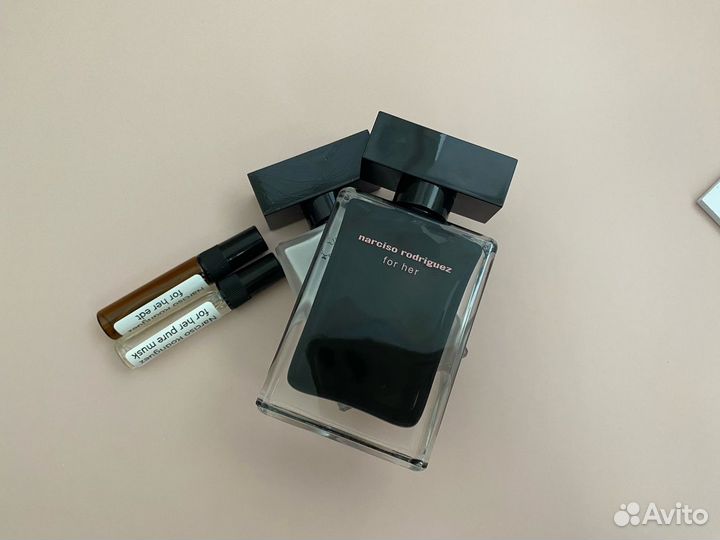 Narciso Rodriguez For her+pure musk +Marfa