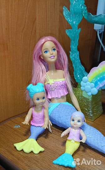 Русалочки Barbie, my little pony, Рапунцель