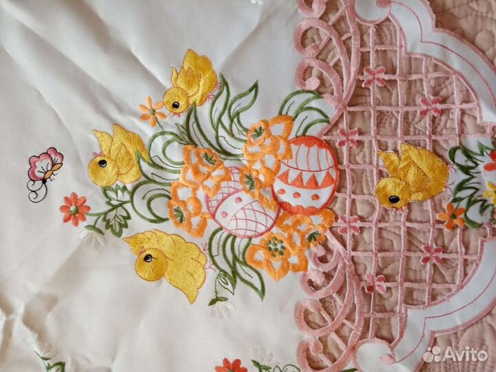 Скатерть пасхальная новая