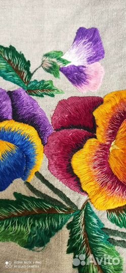 Вышивка гладью СССР