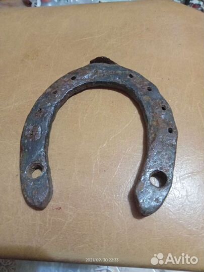 Подкова настоящая старинная оберег на счастие