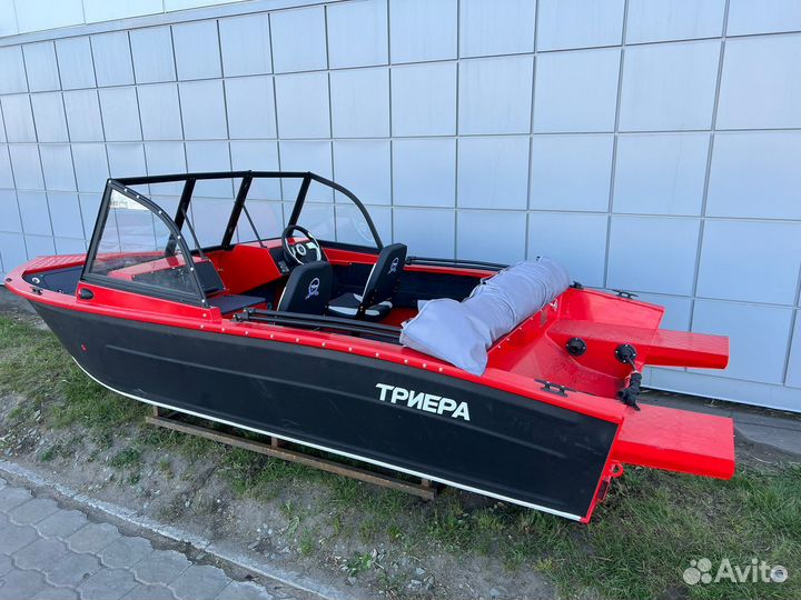 Лодка алюминиевая Триера мп 398 fish (420)