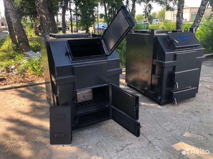 Твердотопливный котел работает до 4 суток